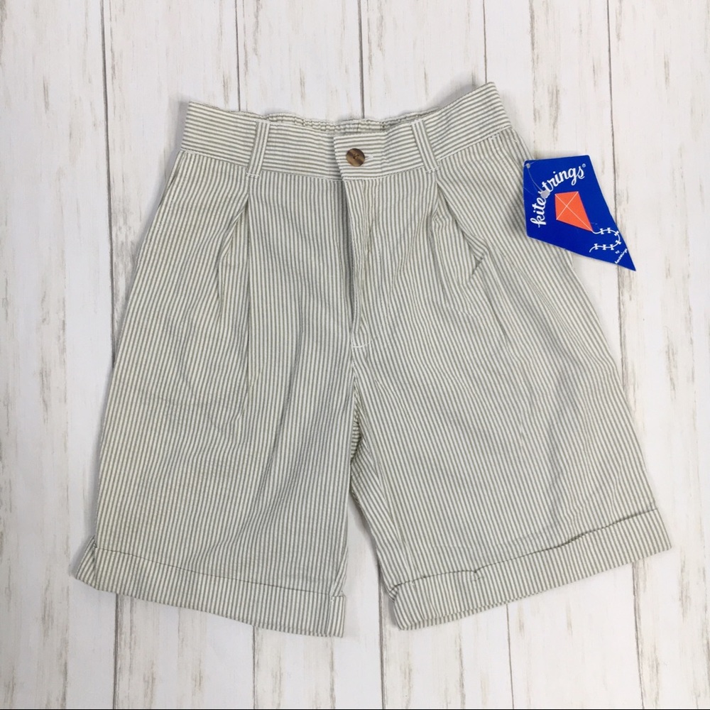Kitestrings by Hartstrings Striped Pleated Shorts